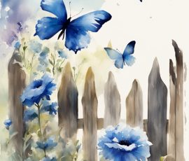 Watercolour Butterflies and Dragonflies AI Image from www.free-ai-images.com. Right-click and choose Save Image As to download this image safely for free.