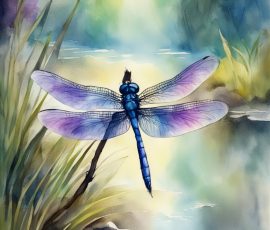 Watercolour Butterflies and Dragonflies AI Image from www.free-ai-images.com. Right-click and choose Save Image As to download this image safely for free.
